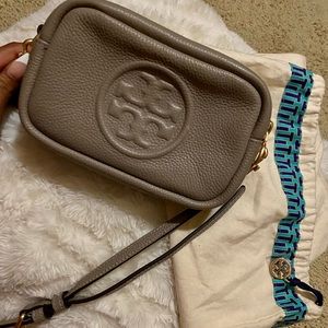 Gently loved! Tory Burch perry bombé mini with dust bag.